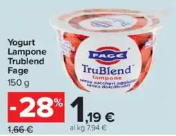 Carrefour Market Yogurt Lampone Trublend Fage offerta