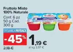 Carrefour Market Fruttolo Misto 100% Naturale offerta