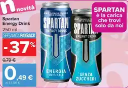 Carrefour Market Spartan Energy Drink offerta