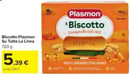 Carrefour Market Biscotto Plasmon offerta