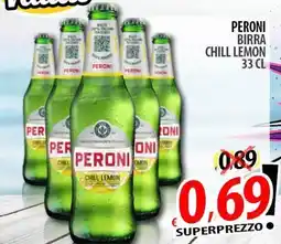 Il Genio Supermercato Peroni birra chill lemon offerta