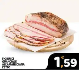 Premium Supermercati Fiorucci guanciale all'amatriciana offerta