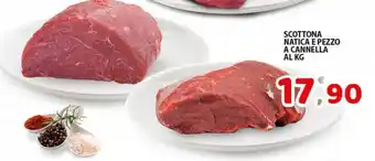 Premium Supermercati Scottona natica e pezzo a cannella offerta
