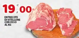Premium Supermercati Entrecote di vitellone con osso offerta