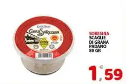 Premium Supermercati Soresina scagle di grana padano offerta