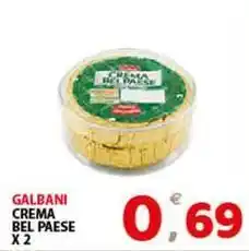 Premium Supermercati Galbani crema bel paese offerta