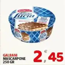 Premium Supermercati Galbani mascarpone offerta