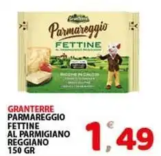 Premium Supermercati Granterre parmareggio fettine al parmigiano reggiano offerta