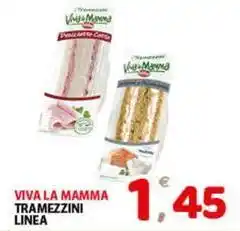 Premium Supermercati Viva la mamma tramezzini linea offerta