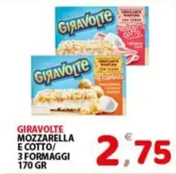 Premium Supermercati Giravolte mozzarella e cotto/ 3 formaggi offerta