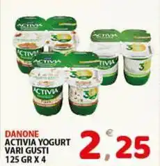 Premium Supermercati Danone activia yogurt offerta
