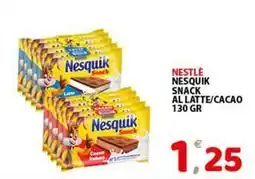 Premium Supermercati Nestlé nesquik snack al latte/cacao offerta