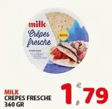 Premium Supermercati Milk crepes fresche offerta