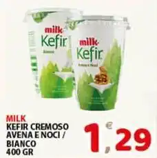 Premium Supermercati Milk kefir cremoso avena e noci / bianco offerta