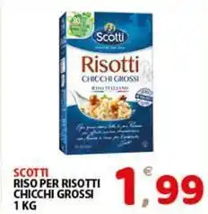 Premium Supermercati Scotti riso per risotti chicchi grossi offerta