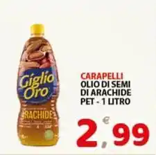 Premium Supermercati Carapelli olio di semi di arachide offerta
