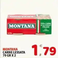 Premium Supermercati Montana carne lessata offerta