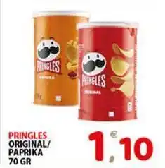 Premium Supermercati Pringles original/ paprika offerta
