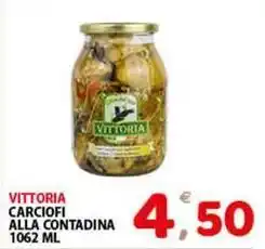 Premium Supermercati Vittoria carciofi alla contadina offerta
