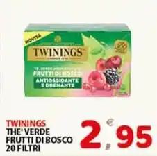 Premium Supermercati Twinings the verde frutti di bosco offerta