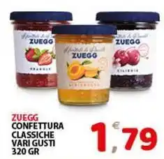 Premium Supermercati Zuegg confettura classiche offerta