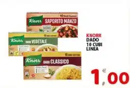 Premium Supermercati Knorr dado 10 cubi linea offerta