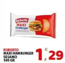 Premium Supermercati Roberto maxi hamburger sesamo offerta