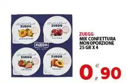 Premium Supermercati Zuegg mix confettura monoporzione offerta