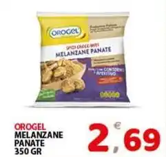 Premium Supermercati Orogel melanzane panate offerta