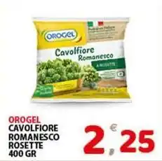 Premium Supermercati Orogel cavolfiore romanesco rosette offerta