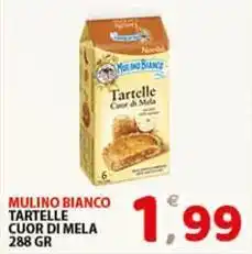 Premium Supermercati Mulino bianco tartelle cuor di mela offerta