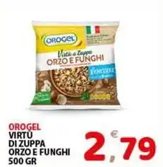 Premium Supermercati Orogel virtu di zuppa orzo e funghi offerta