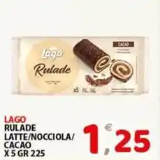 Premium Supermercati Lago rulade latte/nocciola/ cacao offerta