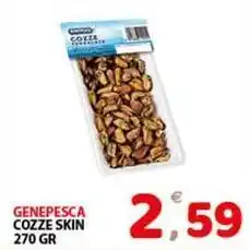 Premium Supermercati Genepesca cozze skin offerta
