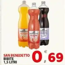 Premium Supermercati San benedetto bibite offerta