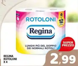 Premium Supermercati Regina rotoloni offerta