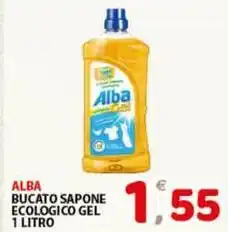 Premium Supermercati Alba bucato sapone ecologico gel offerta