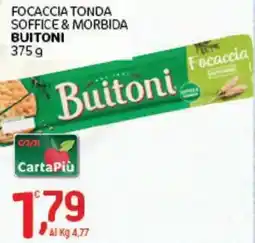 Crai Focaccia tonda soffice & morbida Buitoni offerta