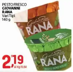 Crai Pesto fresco Giovanni Rana offerta