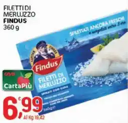 Crai Filettidi merluzzo Findus offerta