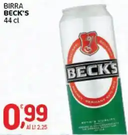 Crai Birra Beck's offerta