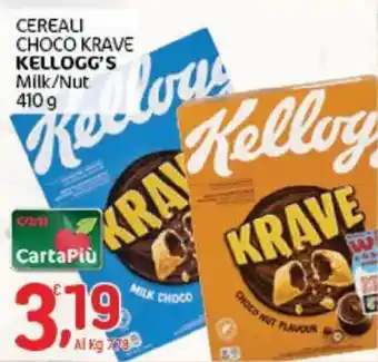 Crai Cereali choco krave Kellogg's offerta