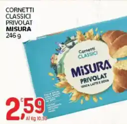 Crai Cornetti classici privolat Misura offerta