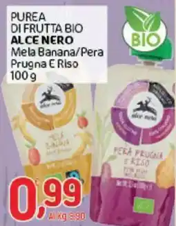 Crai Purea di frutta bio Alce Nero offerta