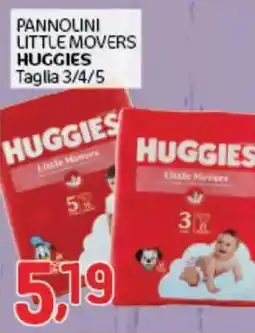 Crai Pannolini little movers Huggies offerta