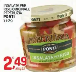 Crai Insalata per riso originale peperlizia Ponti offerta