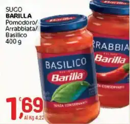 Crai Sugo Barilla offerta
