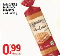Crai Pan carrè Mulino Bianco offerta