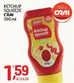 Crai Ketchup squeeze Crai offerta