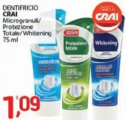 Crai Dentifricio Crai offerta